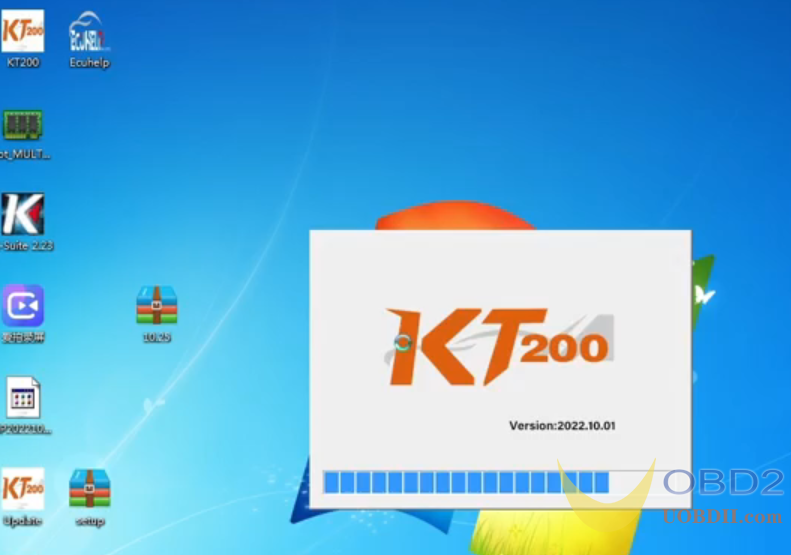 KT200 ECU Programmer Software Update Tutorials