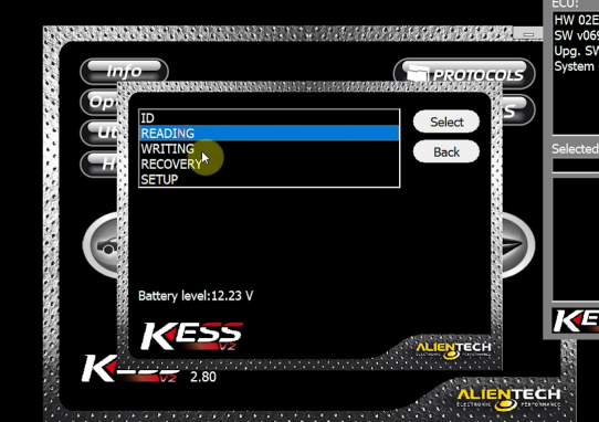 How to read DQ250 by Kess V2 with GODIAG GT107