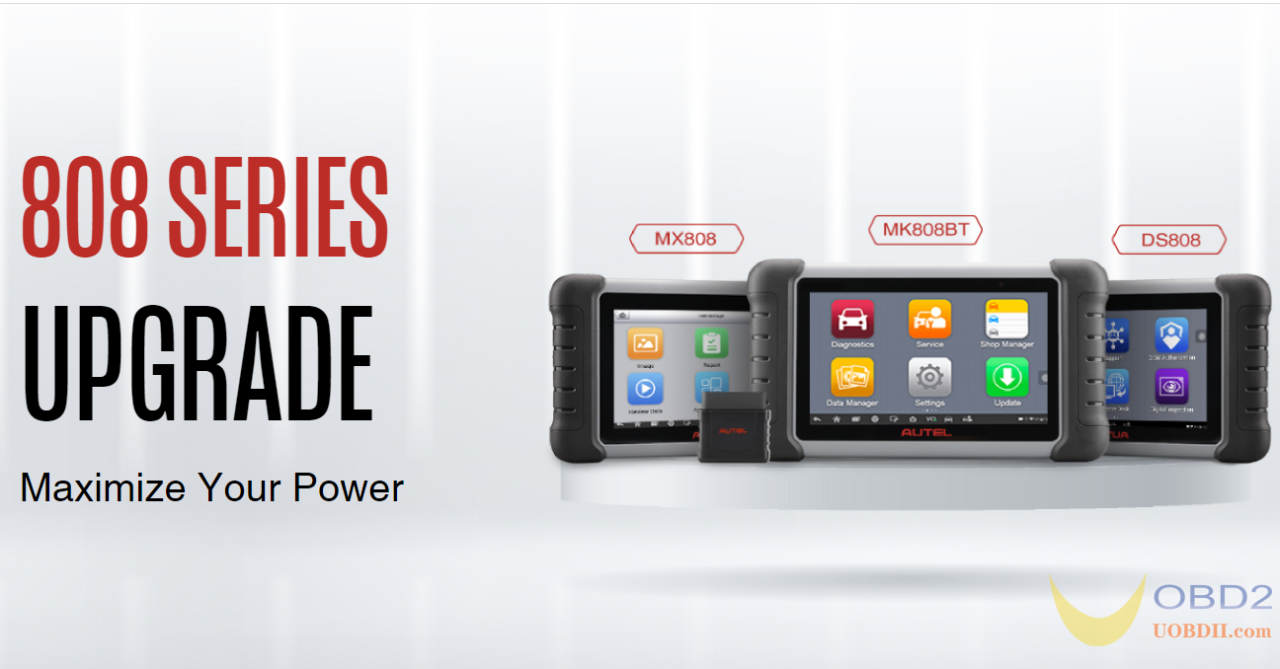 Autel 808 Series Upgarde: Maximize Your Power