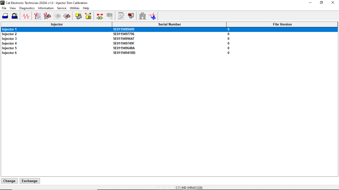 CAT Injector Trim Calibration with Caterpillar ET Software