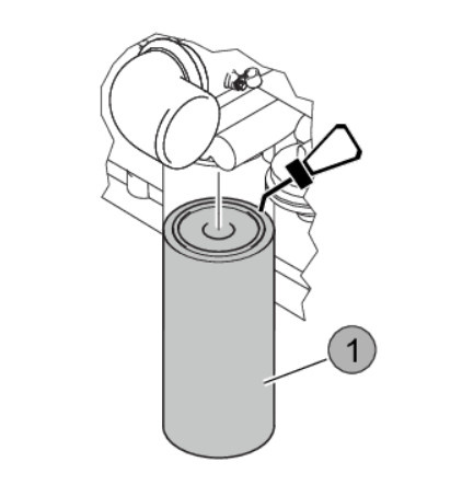 CLAAS LEXION 8900-5300 Perkins 2206 D-E13TA Engine Oil and Oil Filter Change Procedure