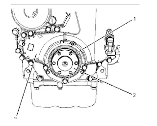 Caterpillar 311F LRR-JFT Crawler Excavator Engine Crankshaft Front Oil Seal – Removal and Installation