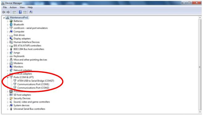 Configuring the Communication Port for Hitachi MPDr Software