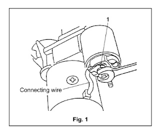 Disassembly of Yanmar Starter Motor (4TNV94L 98, 4TNV106(T))