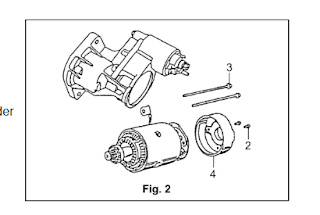 Disassembly of Yanmar Starter Motor (4TNV94L 98, 4TNV106(T))