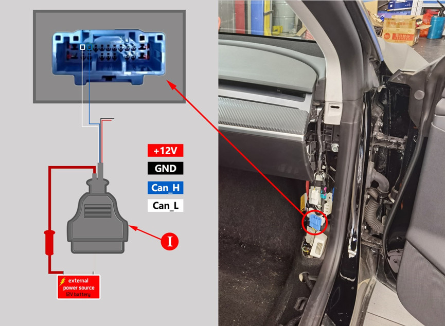 How to Connect and Diagnose a Tesla with the Launch X431 EV Diagnostic Kit