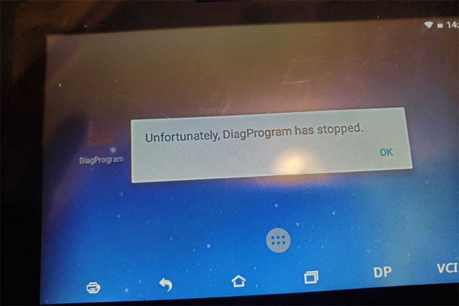 How to Fix OBDSTAR X300 DP PLUS ISSUES “Unfortunately, DiagProgram has stopped” ?