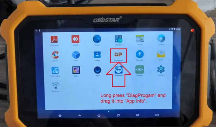 How to Fix OBDSTAR X300 DP PLUS ISSUES “Unfortunately, DiagProgram has stopped” ?