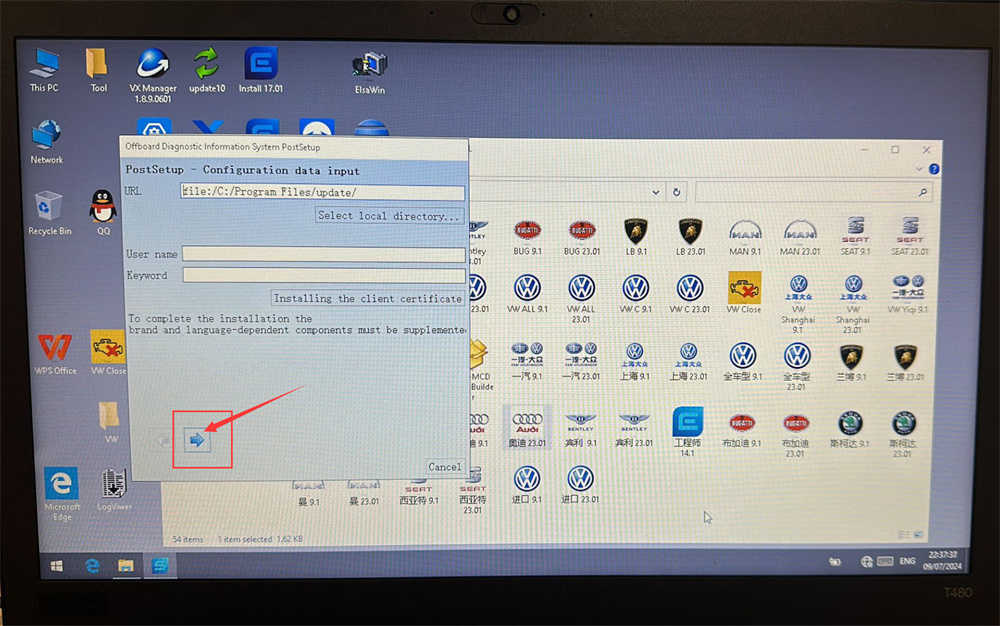 How to Installing VAS6154 Diagnostic Tool with ODIS V23.01 Software ?