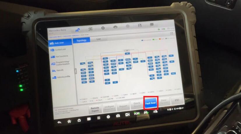 How to Reset Mercedes C220D AdBlue System with Autel Maxisys Ultra to Fix Low Fill Level Issue