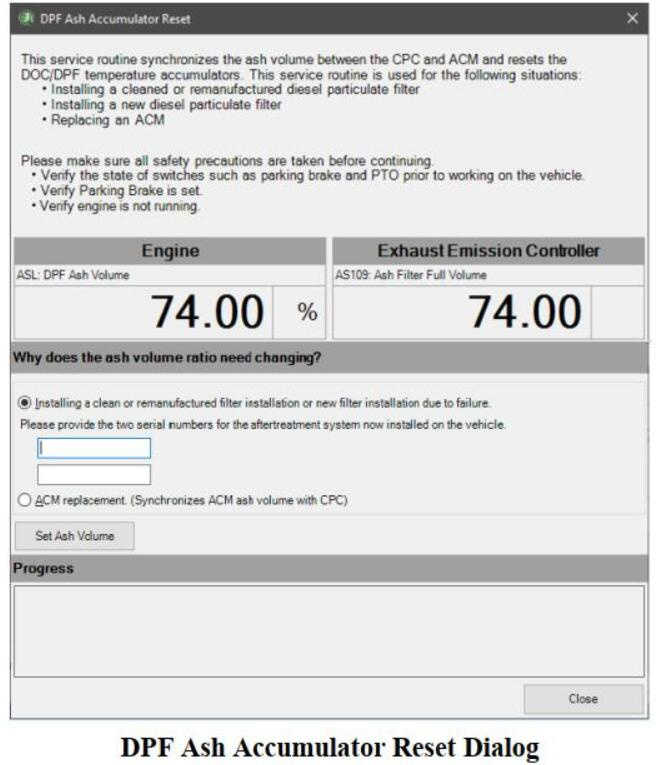 How to Reset the DPF Ash Accumulator on a Detroit DD15 Engine Using JPRO