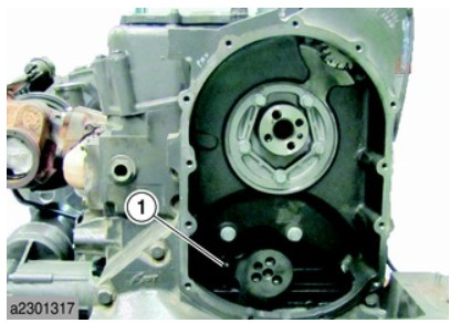 How to Set Play Between Timing Pinion Teeth for CLAAS AXION 920 Tractor (5)