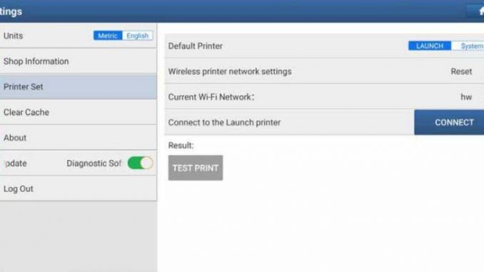 How to Switch from English to Metric on Launch X431 PAD VII