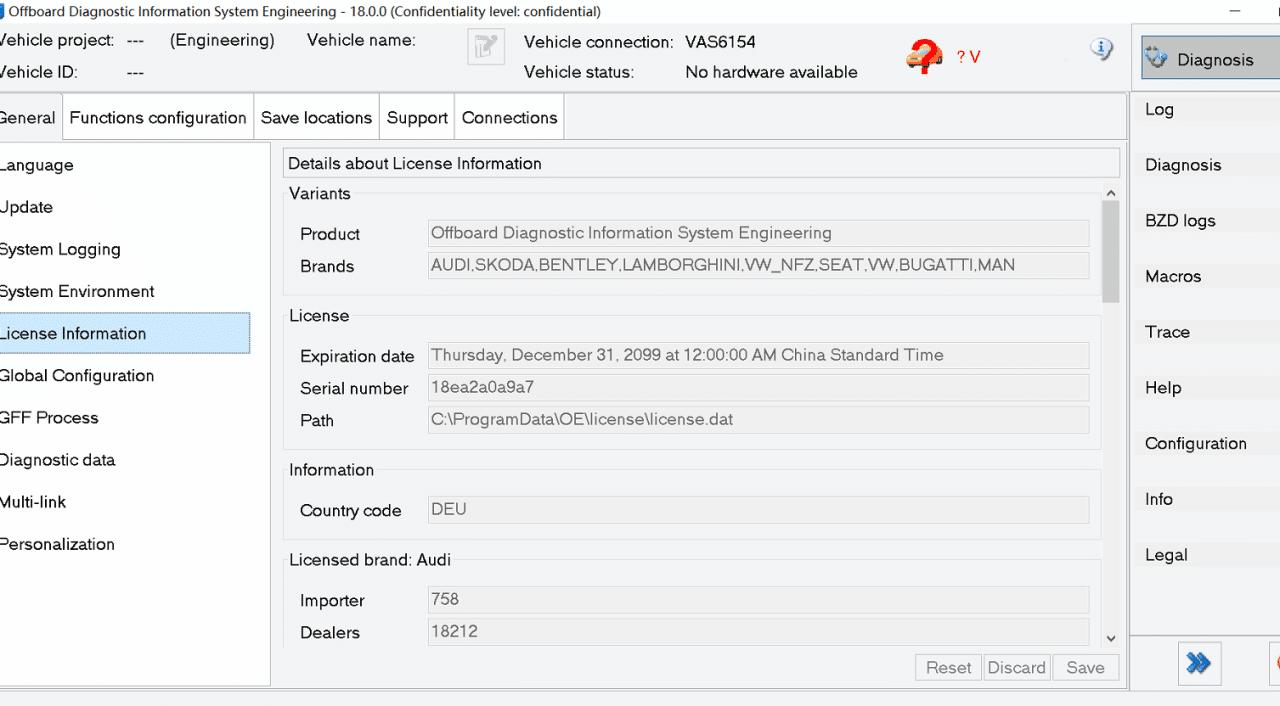 VW ODIS 24.1.1 Diagnostic Software Free Download