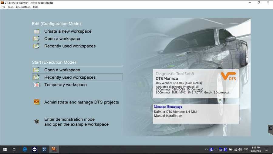 MB Star c4 c5 c6 software update to v2024.10