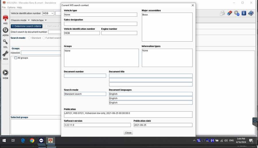 MB Star c4 c5 c6 software update to v2024.10