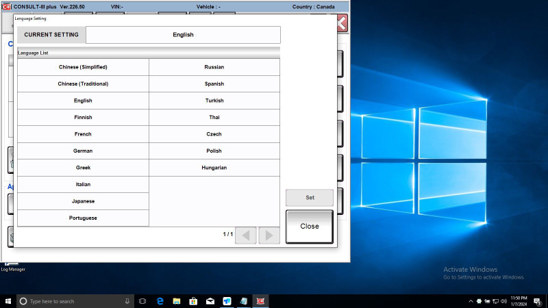 Nissan Consult III Plus V226.50 Diagnostic Software and Driver Download