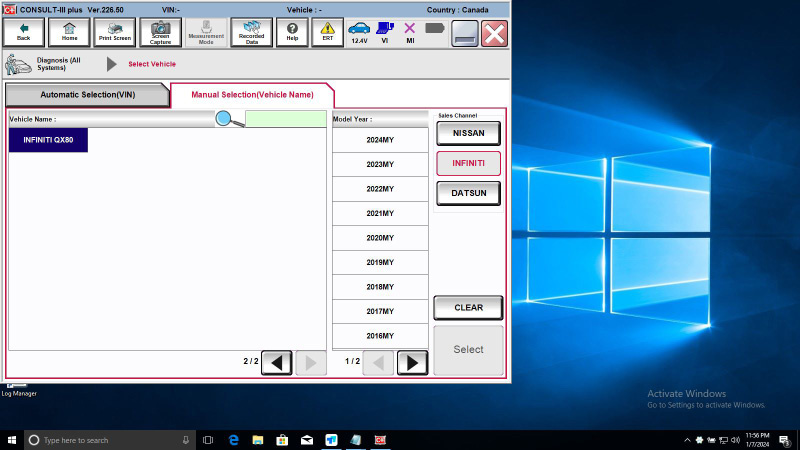 Nissan Consult III Plus V226.50 Diagnostic Software and Driver Download