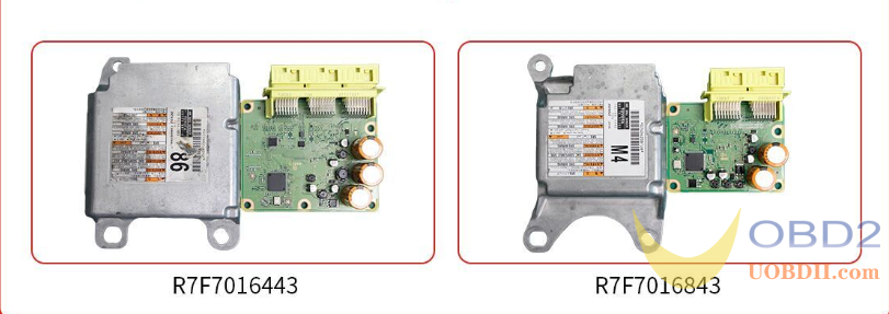 OBDSTAR P50 Airbag Reset Update: add TOYOTA R7F7016443 / R7F7016843 crash record erase and repair