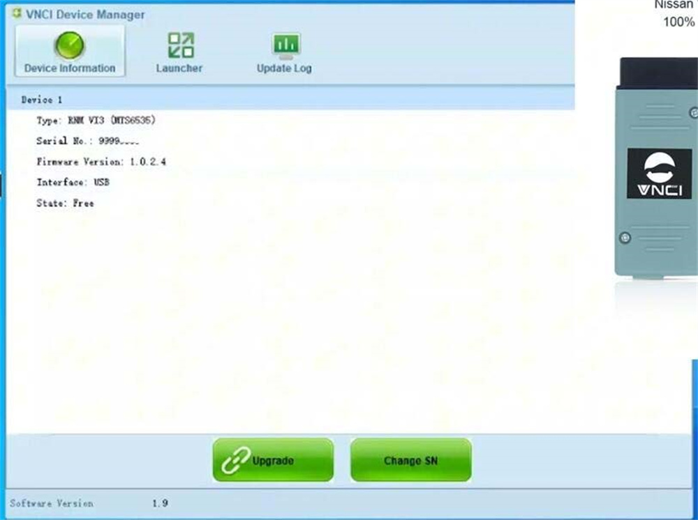 Programming a 2020 Nissan TEANA ABS Module with VNCI RNM and Nissan Consult III Plus Software