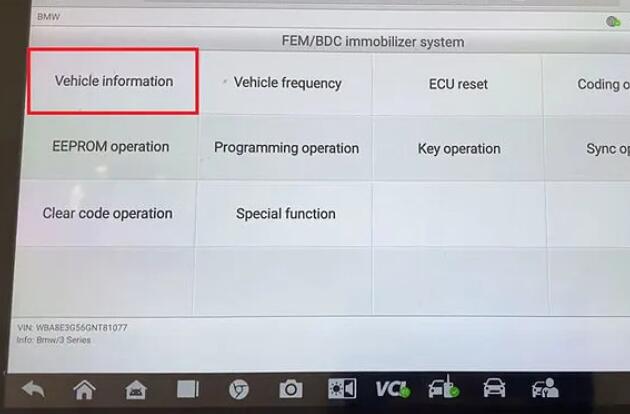 Solution for Autel IM608 BMW FEM/BDC SWFL “Version Not Supported” Error