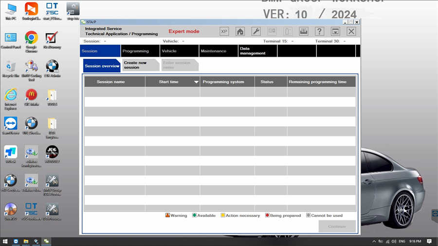 BMW ICOM Updated the new software to 2024.10