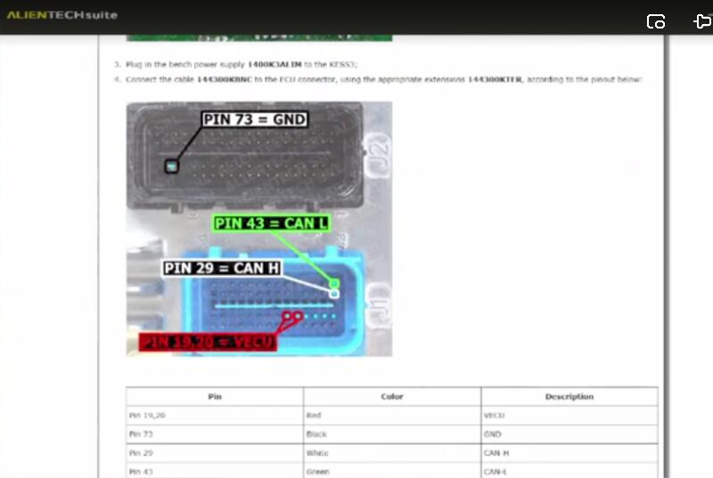 AcDelco E78 ECM Clone with Alientech KESS V3 in Boot Mode