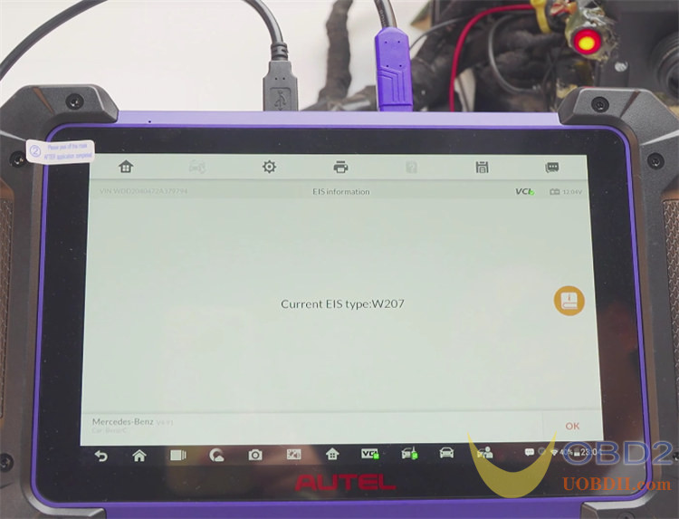 How to add a Benz W207 Key by Autel MaxiIM IM608 Pro