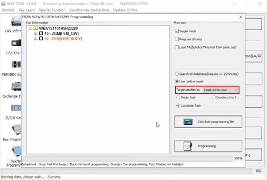 How to solve BMW FEM/BDC OBD Programming Coding Loss by Xhorse BIMTool Pro