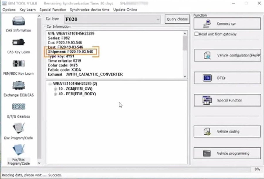 How to solve BMW FEM/BDC OBD Programming Coding Loss by Xhorse BIMTool Pro