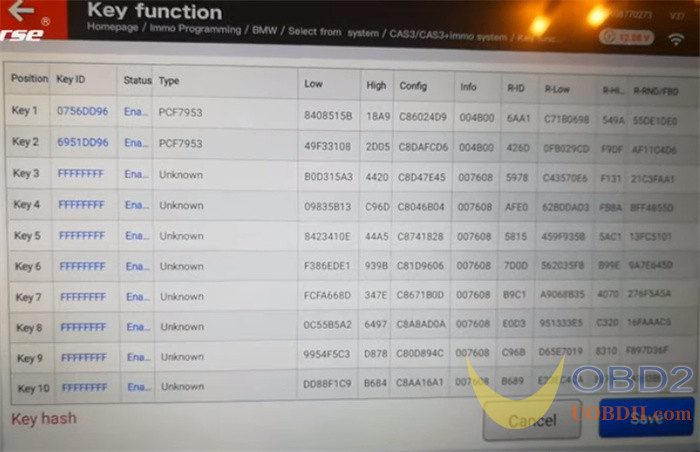 Xhorse Key Tool Plus BMW CAS3+ All Keys Lost