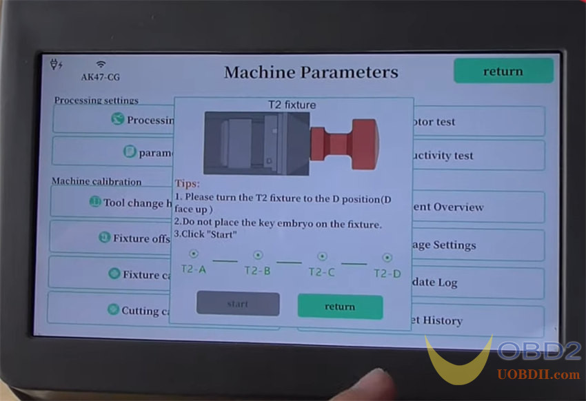 How to Update and Calibrate CG007 Godzilla Key Cutting Machine