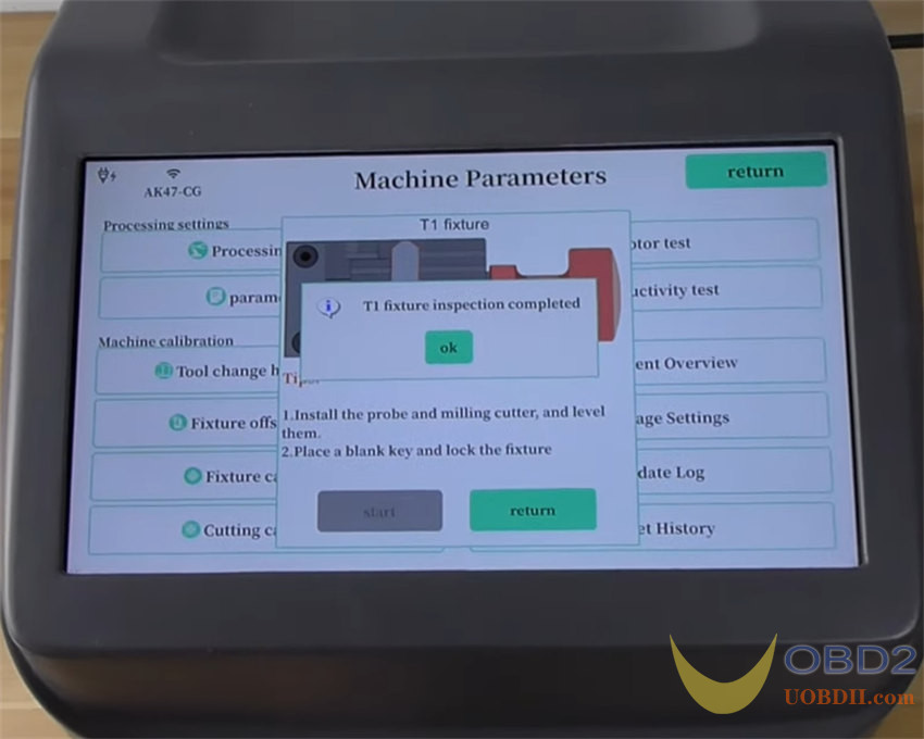 How to Update and Calibrate CG007 Godzilla Key Cutting Machine