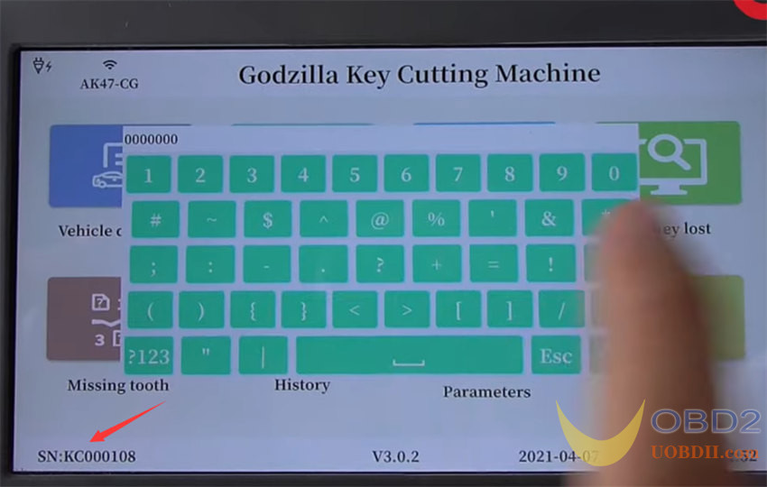 How to Update and Calibrate CG007 Godzilla Key Cutting Machine