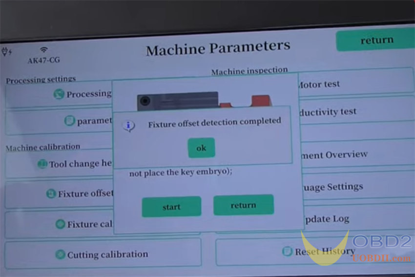 How to Update and Calibrate CG007 Godzilla Key Cutting Machine