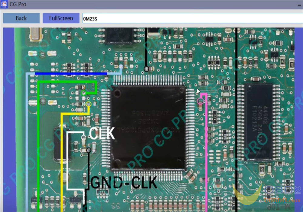 How to read BMW 5 Series 2006 CAS3 by CG Pro 9S12