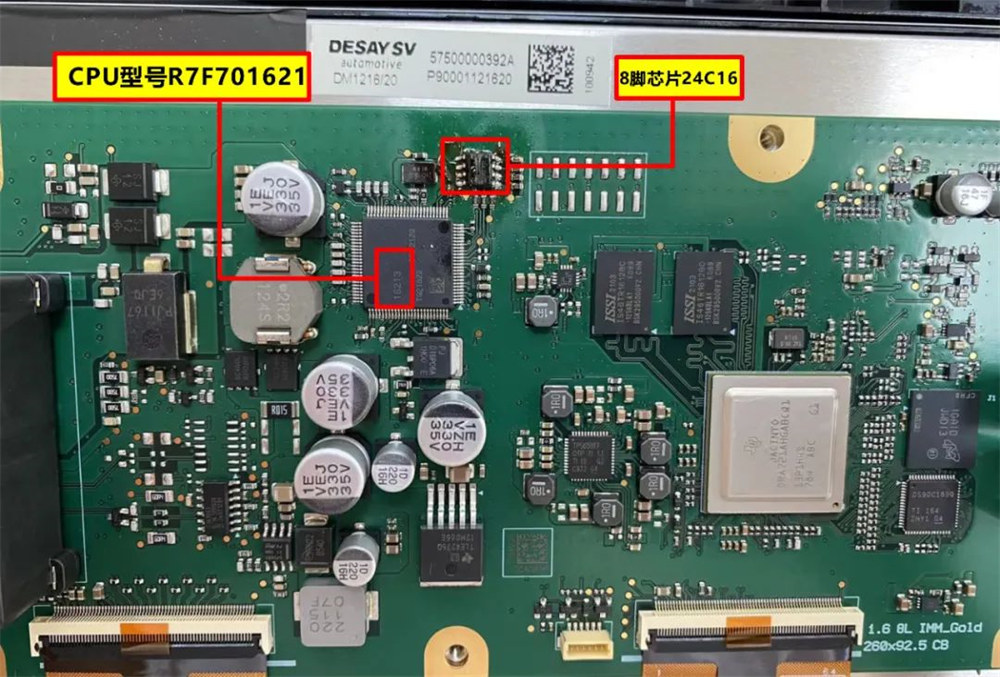 2023 BYD Han R7F701621+24C16 (8-Pin) Mileage Correction with CG100X