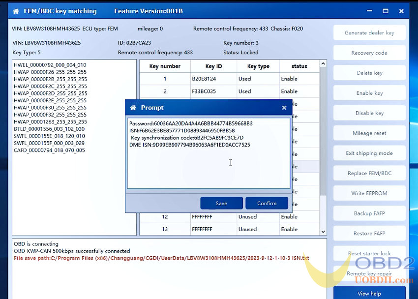 CGDI BMW Tutorials: Program BMW Key with Godiag FEM/BDC Test Platform