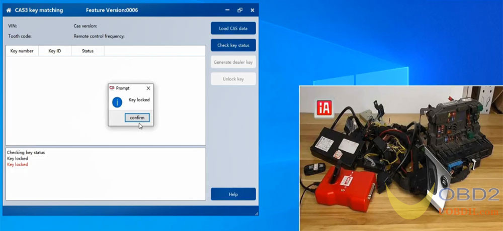 CGDI BMW Tutorials: Unlock CAS3 Key and Recover Key Position