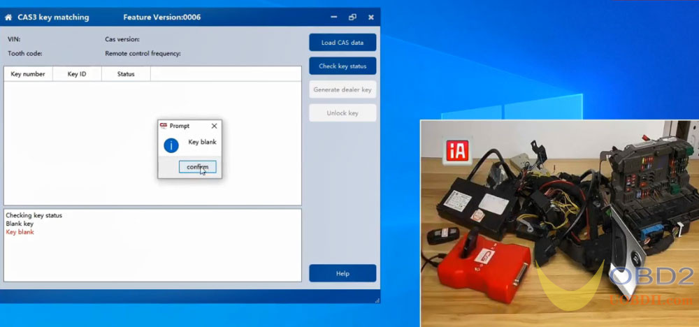 CGDI BMW Tutorials: Unlock CAS3 Key and Recover Key Position