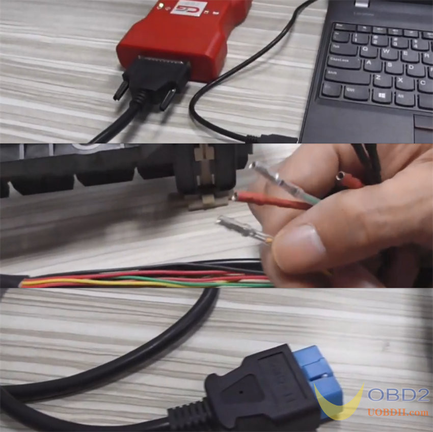 How to Change BMW 6HP/8HP EGS with CGDI EGS & FCU Testing Cable?