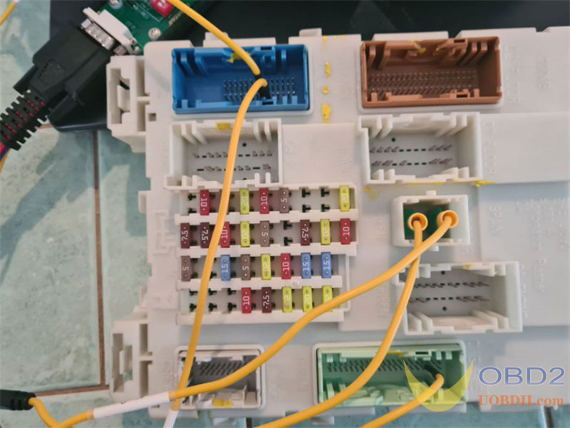 OBDSTAR DC706 Read/Write Ford LEAR MC9S12XEP768/V2 BCM on Bench