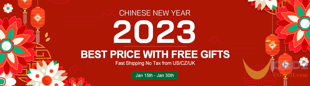 UOBD2 NEW Year Sale