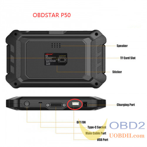 How to Import / Export Data Files from OBDSTAR P50 / DC706 to PC?