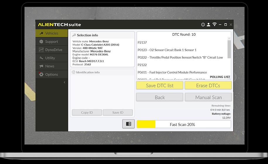 Free Update Alientech Kess V3 New DTC Features: Diagnostics and DTC Reset