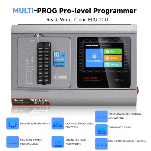 How to Modify Chip Data with Third-party Plug-ins by Xhorse Multi-Prog?