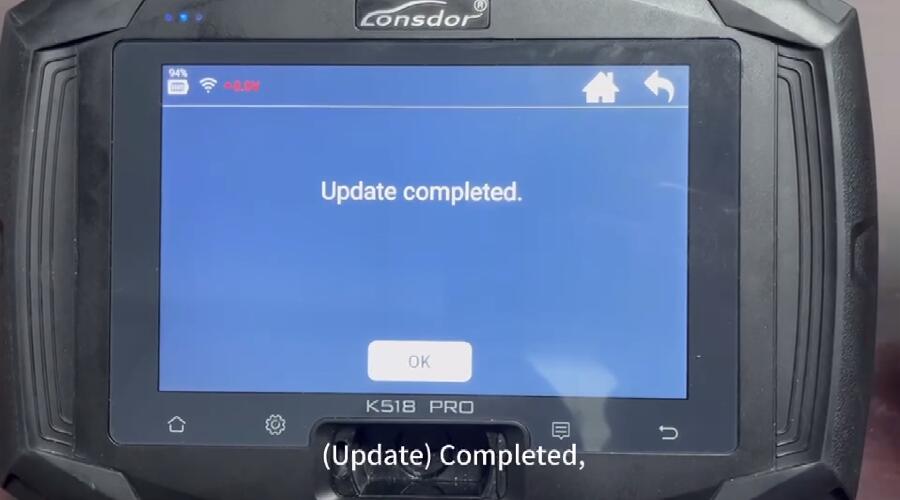 How to Update Lonsdor LT30 Toyota 4A Universal Smart Key with K518 Pro?