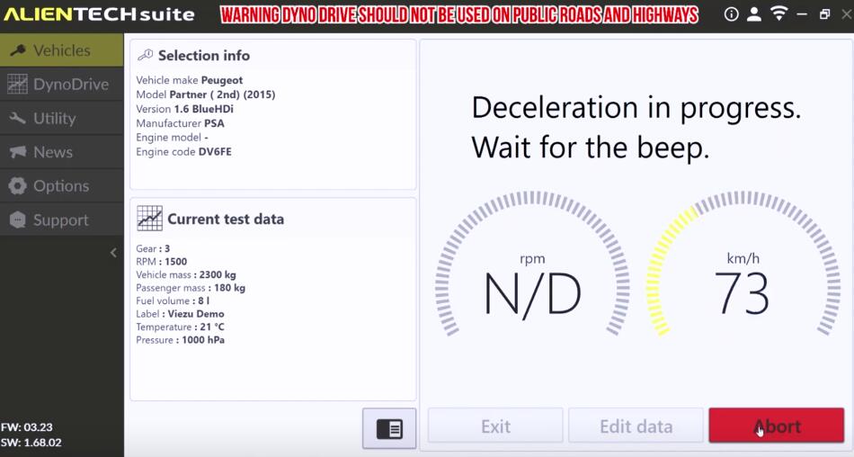 How to Activate and Use DynoDrive Function on Alientech KESS3?