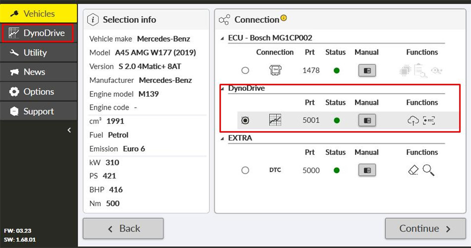 How to Activate and Use DynoDrive Function on Alientech KESS3?