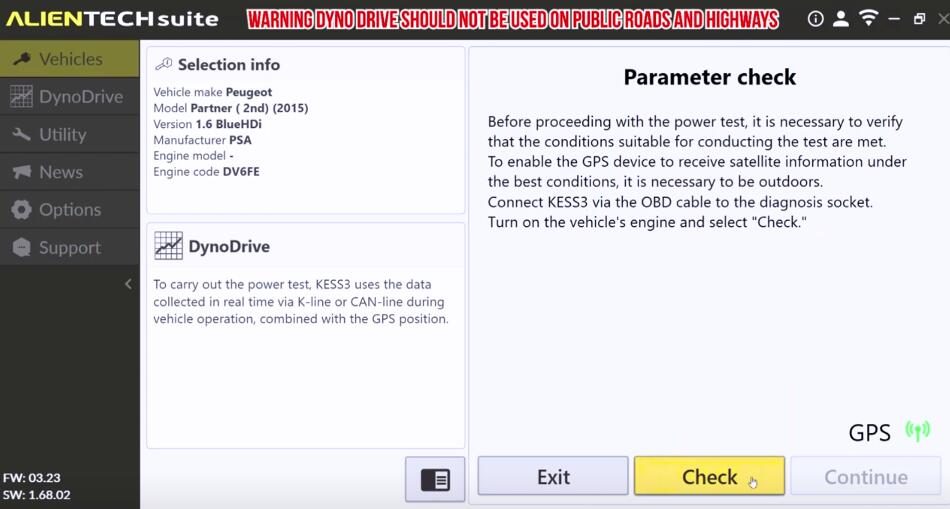 How to Activate and Use DynoDrive Function on Alientech KESS3?